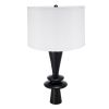 Modern  Black Aluminum Table Lamps
