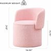 Modern Storage Ottoman â€“ Vanity Stool with Foldable Backrest, Teddy Velvet Footstool, Extra Seating, Small Side Table & Footrest for Bedroom