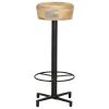 Bar Stools 2 pcs 29.9" Solid Mango Wood