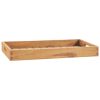 Serving Tray 23.6"x13.8" Solid Wood Teak