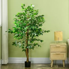 Decor Accents Artificial Plant – Ficus Tree 5ft with Pot