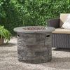 32" Round Stone Propane Table, 40,000 BTU