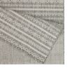 Silver Medallion Patio Rug