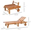 Luxury Teak Outdoor Lounge Chair Collection