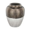 Sienna Brown Ceramic Accent Vase – 16 "
