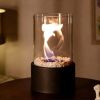 Luna Glass Fire Column
