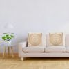 SOGA 2X 50cm Pillow Cover Moon Decor Cotton Decorative Throw Pillow