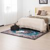 Area Rug Plush - 5x7 ft. Non-Shedding Anti-slip