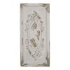 18" x 39.5" Large White Wall Art Panel, Rectangle Wall Sculpture, Wall DÃ©cor for Living Room Dining Room Office Bedroom