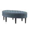 Surfboard Tufted Ottoman