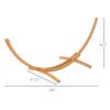 11' Wooden Hammock Stand - 484lb Capacity