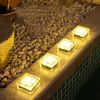6-Pack Solar Powered Ice Bricks Path Lights Outdoor Lights