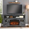 Ultra thin heater with log set & realistic flame