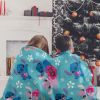 Disney Lilo and Stitch Tropical True Love Silk Touch Throw Blanket 50x70 Inches