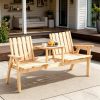 Sunlit Gathering Bench