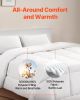 Comforter Duvet Insert 102 x 90 in King Size Down Alternative Comforter 4 Tabs