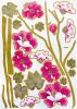 Vivid Flowers - Large Wall Decals Stickers Appliques Home Decor