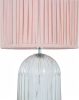 Ribbed Glass Table Lamp