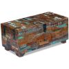 Coffee Table Box Chest Solid Reclaimed Wood 31.5"x15.7"x13.8"