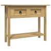 Console Table Mexican Pine Corona Range 36.6"x13.6"x28.7"