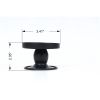 Flippable Black Candle Holder