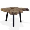 Coffee Table Genuine Teak 31.4"x27.5"x14.9"