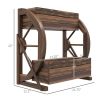 Wooden Planter Box, 2-Tier Raised Garden Bed, 22" x 13" x 22"
