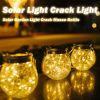 Solar Lantern Crackle Glass Ball