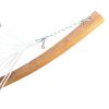Wood Stand Canvas Hammocks - 1 - Person Indoor/Outdoor Set