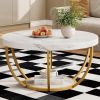 Modern Round Marble Coffee Table