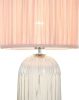 Ribbed Glass Table Lamp