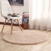 Round fluffy Rug for Kids Room
