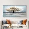 Abstract Tree Handmade Oil Painting On Canvas