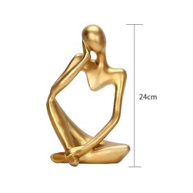 Abstract Thinker Sculptures (Color: thinker A, Ships From: China)