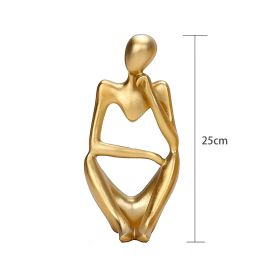 Abstract Thinker Sculptures (Color: thinker B, Ships From: China)