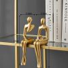 Abstract Thinker Sculptures
