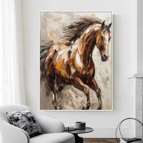Large Abstract Horse Oil Painting on Canvas 100% Hand Painted (style: 01, size: 120x160cm)