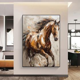 Large Abstract Horse Oil Painting on Canvas 100% Hand Painted (style: 01, size: 100X150cm)