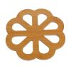 Anti-scalding Bamboo Insulation Table Mat Coaster for Home