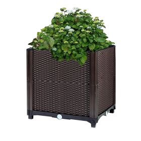Self-Watering Garden Bed (size: 30_30_35cm)