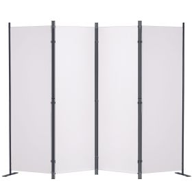 VEVOR Room Divider, 5.6 ft (88Ã—67.5inch)Room Dividers and Folding Privacy Screens (4-panel), Fabric Partition Room Dividers for Office, Bedroom (Default: Default)
