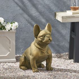 DOG GARDEN SCULPTURE (Color: as Pic)