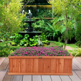 Garden Window Planter (Color: brown)