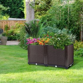 Woven Garden Planter (Color: as picture)