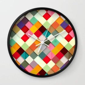 Pass this On Wall clock (Color: Black)