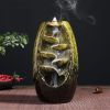 Flowing Water Creative Ornament Backflow Incense Burner(USPS Shiping)