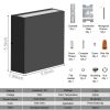 LED Outdoor Wall Sconce - Up/Down Waterproof Light Fixture