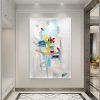 Large Abstract Handmade Oil Painting on Canvas