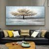 Abstract Tree Handmade Oil Painting On Canvas
