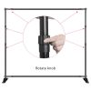 11ft*8.8ft Photo Backdrop Banner Stand Adjustable Telescopic Tube Trade Show Display Stand Step and Repeat Frame Stand for Photo